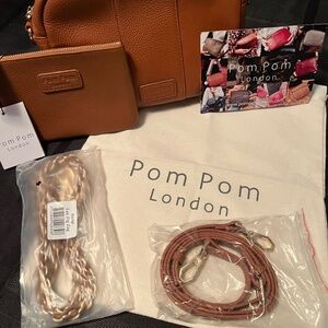 Pom Pom London City Bag Tan
